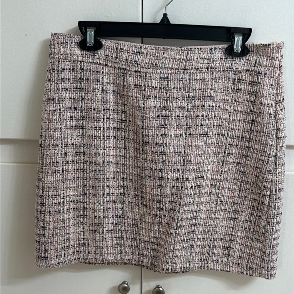 LOFT Women's Multicolor Tweed Mini-Skirt